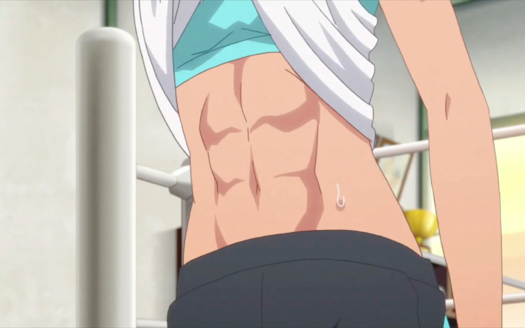 動漫腹肌女與神秘小店的奇幻故事