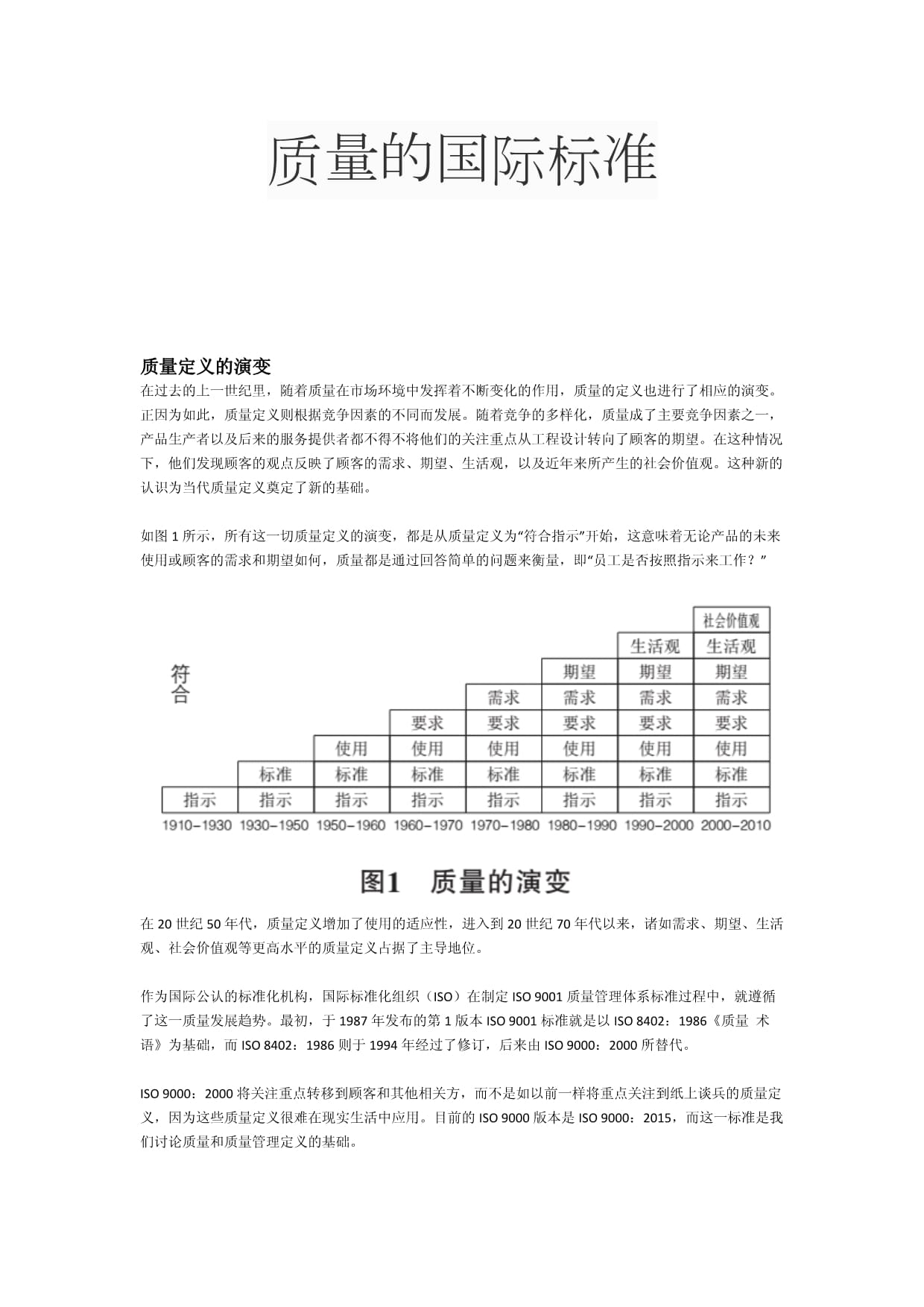 高科技產品質量最新標準介紹
