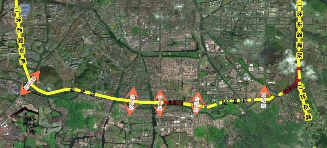 二環(huán)東路高架南延最新進(jìn)展報(bào)道